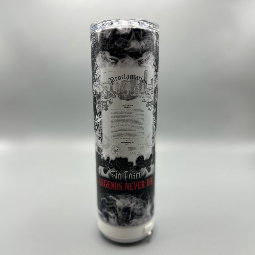 Big Pokey Memorial Tumbler – Legends Never Die