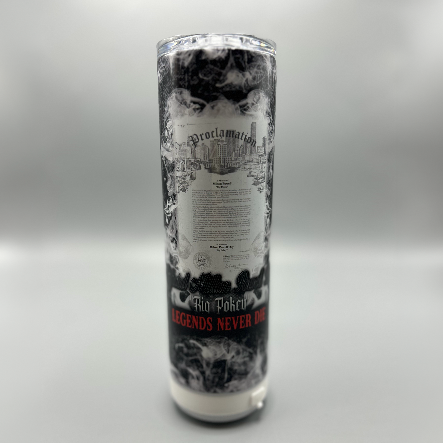Big Pokey Memorial Tumbler – Legends Never Die