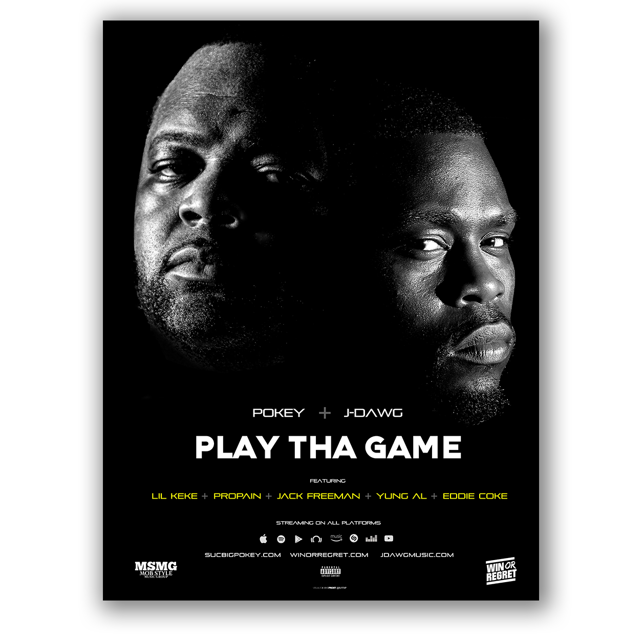 Play Tha Game – Limited Edition Collector Poster