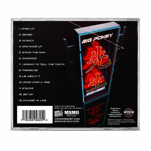 Big Pokey – Sensei (Official CD Jewel Case Edition)