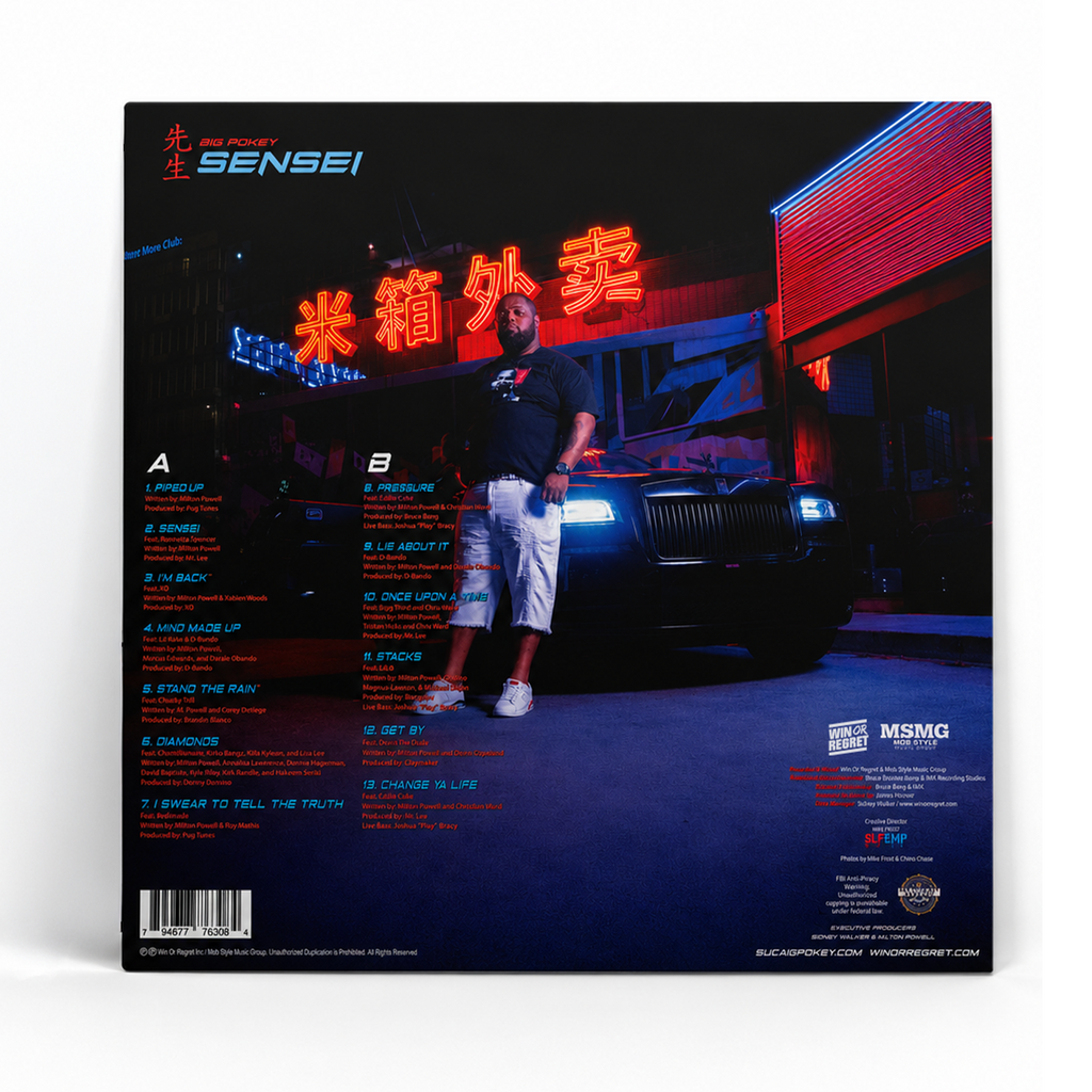 Big Pokey - Sensei (5-Year Anniversary Hand Numbered Vinyl)